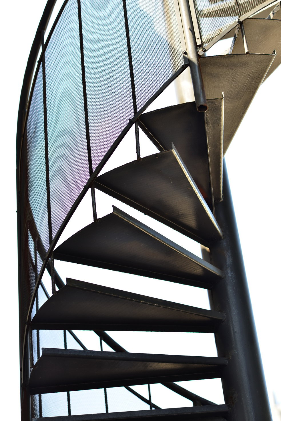 iron spiral stair